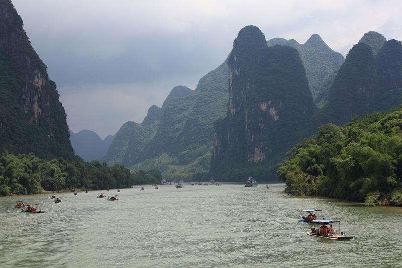 570-Guilin,fiume Li,14 luglio 2014.JPG